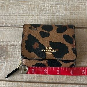 Coach Leopard wallet
